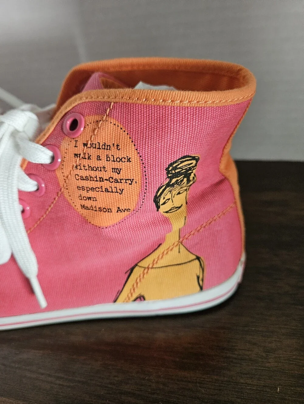 Coach Bonnie Cashin Cashin-Carry Pink Madison Ave Sneakers Size 8